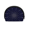 Zodiac Symbols Circle Print Coin Purse