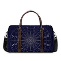 Zodiac Symbols Circle Print Duffel Bag