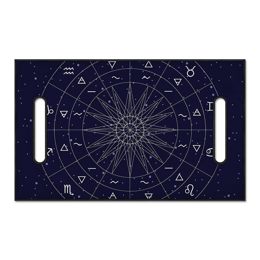 Zodiac Symbols Circle Print Golf Cart Seat Cover