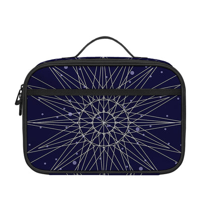 Zodiac Symbols Circle Print Portable Lunch Bag