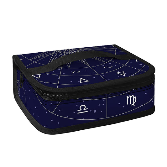 Zodiac Symbols Circle Print Small Lunch Bag