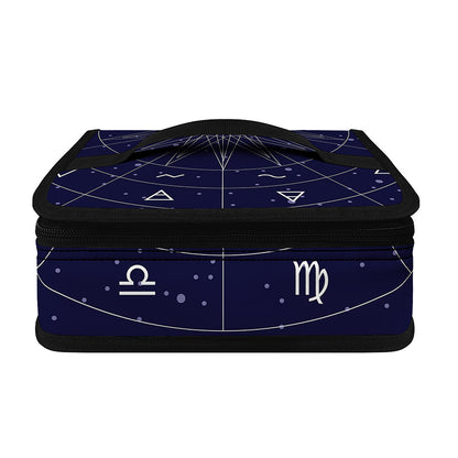 Zodiac Symbols Circle Print Small Lunch Bag