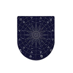 Zodiac Symbols Circle Print Toilet Lid Cover