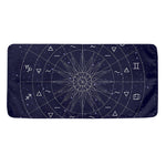 Zodiac Symbols Circle Print Towel
