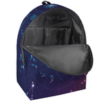 Zodiac Symbols Wheel Print Backpack