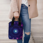Zodiac Symbols Wheel Print Bible Tote Bag