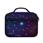 Zodiac Symbols Wheel Print Briefcase Bible Bag