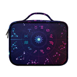 Zodiac Symbols Wheel Print Briefcase Bible Bag