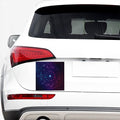 Zodiac Symbols Wheel Print Car Sticker