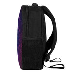 Zodiac Symbols Wheel Print Casual Backpack