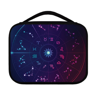 Zodiac Symbols Wheel Print Classic Bible Case