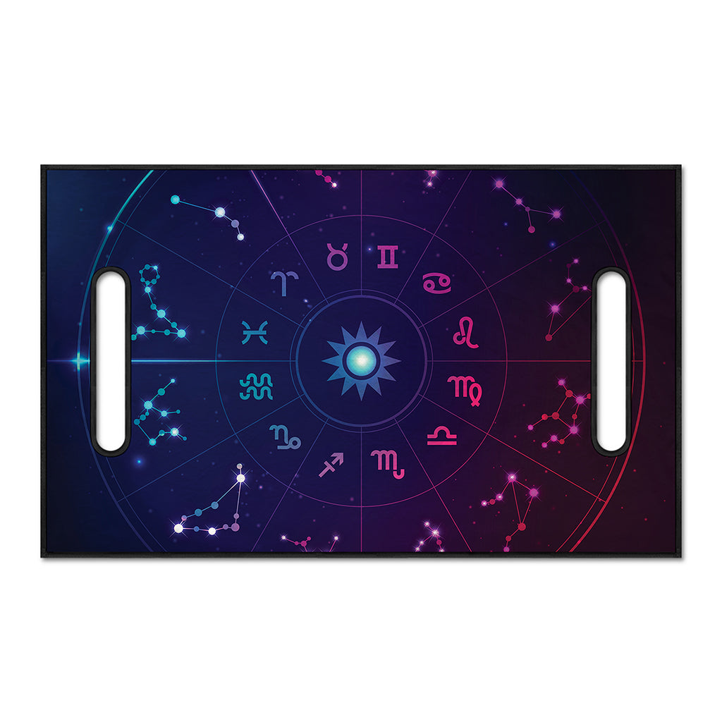 Zodiac Symbols Wheel Print Golf Cart Seat Cover
