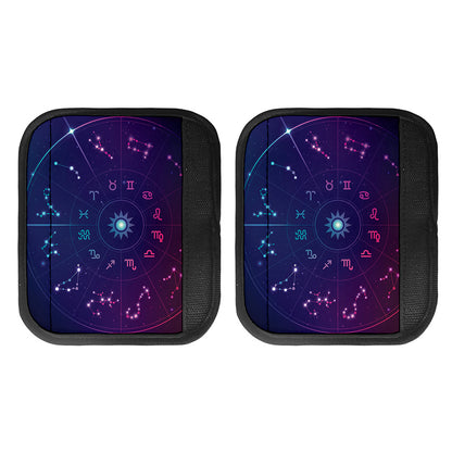 Zodiac Symbols Wheel Print Handle Covers