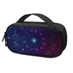 Zodiac Symbols Wheel Print Insulin Cooler Travel Case