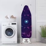 Zodiac Symbols Wheel Print Ironing Board Cover