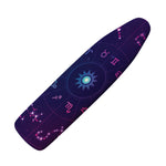 Zodiac Symbols Wheel Print Ironing Board Cover