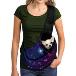 Zodiac Symbols Wheel Print Pet Sling Carrier