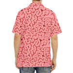 Zombie Brain Print Aloha Shirt