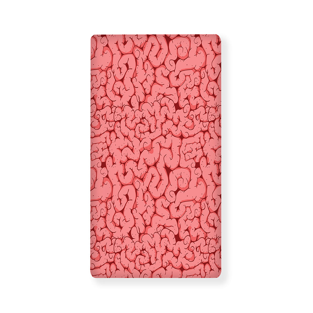 Zombie Brain Print Baby Crib Sheet