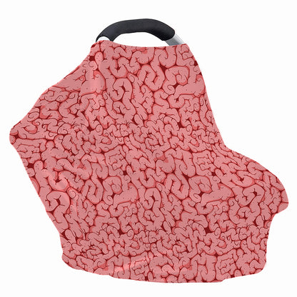 Zombie Brain Print Baby Seat Cover