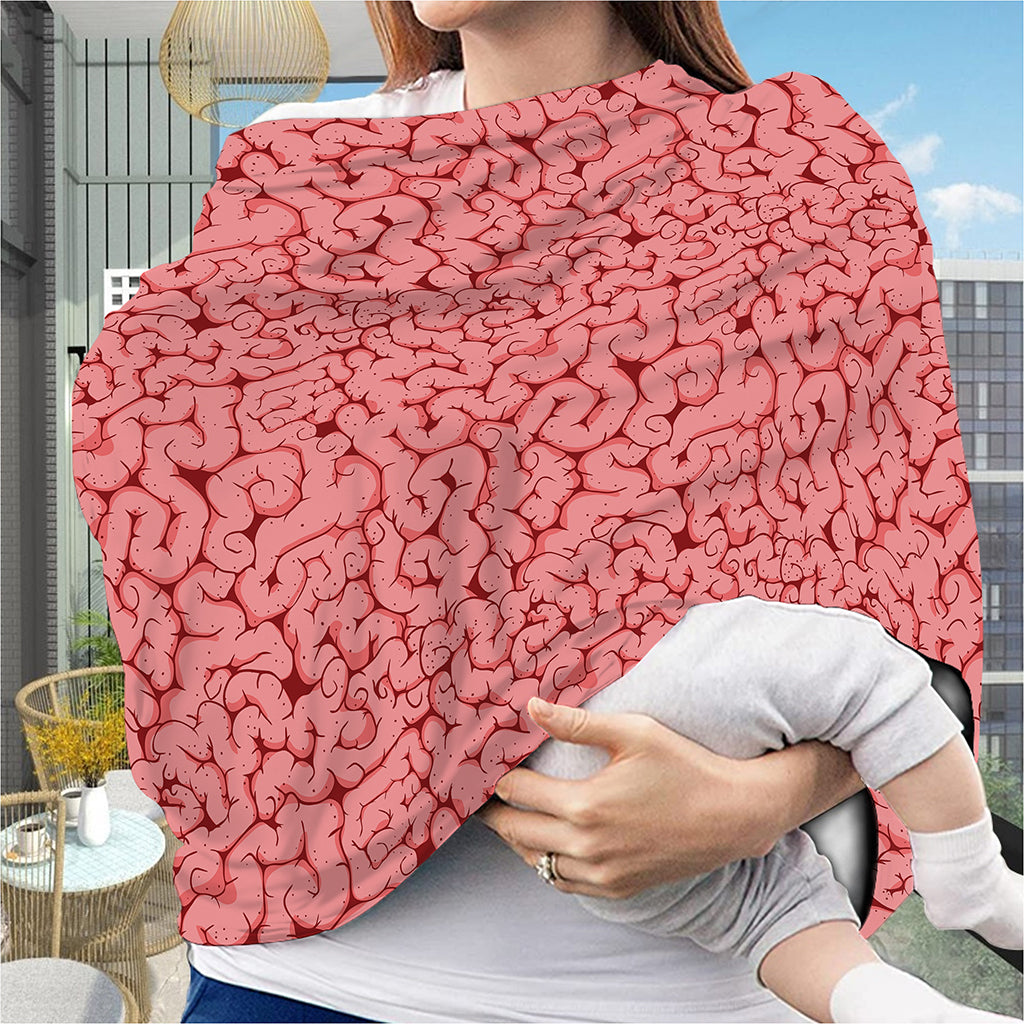 Zombie Brain Print Baby Seat Cover
