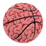 Zombie Brain Print Basketball