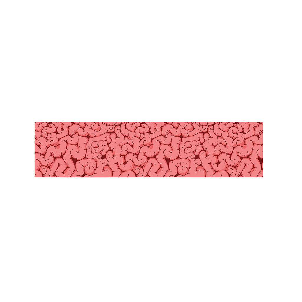 Zombie Brain Print Bed Runner