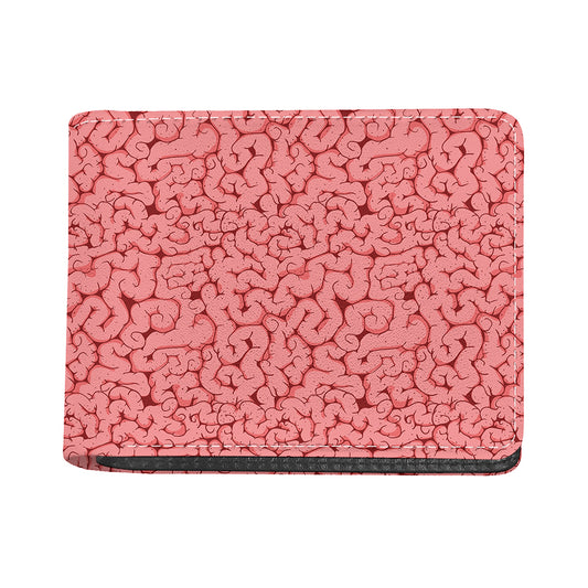 Zombie Brain Print Bifold Wallet