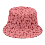 Zombie Brain Print Bucket Hat