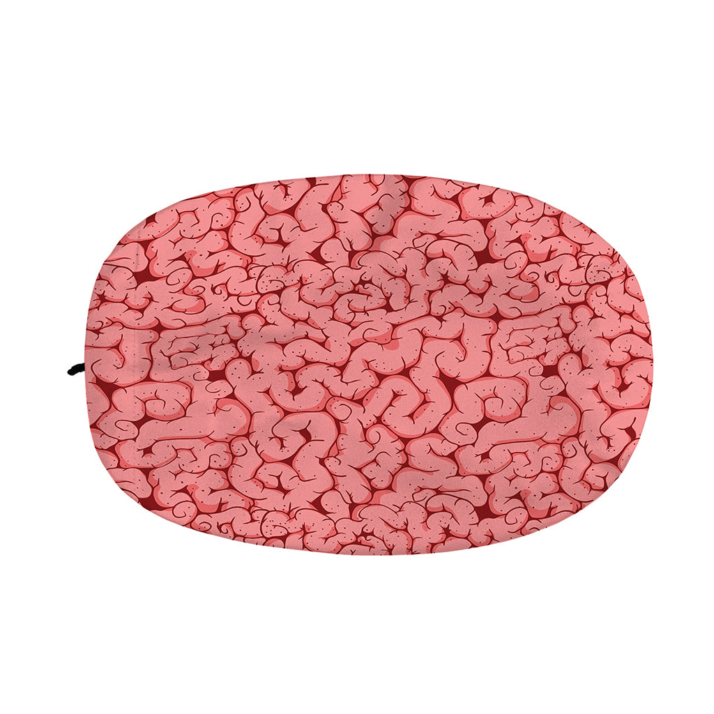 Zombie Brain Print Car Side Mirror Covers