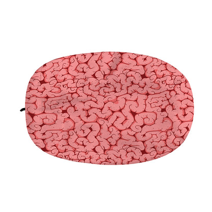 Zombie Brain Print Car Side Mirror Covers