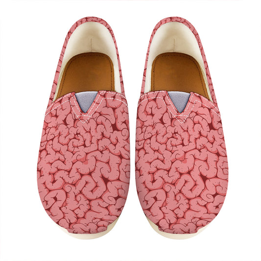 Zombie Brain Print Casual Shoes