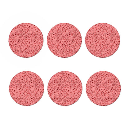 Zombie Brain Print Coaster Set