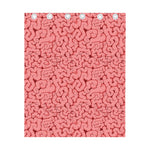 Zombie Brain Print Curtain