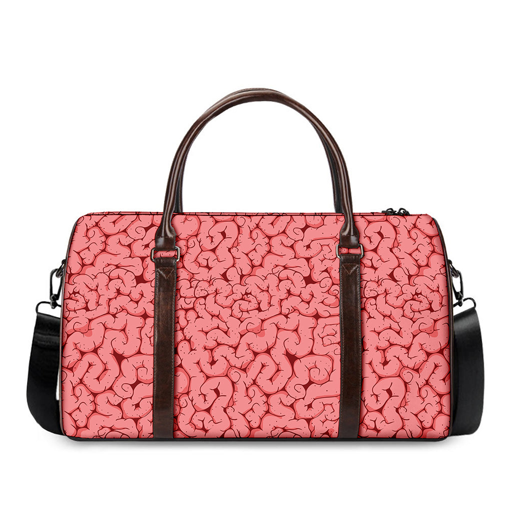 Zombie Brain Print Duffle Bag
