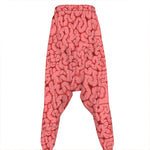 Zombie Brain Print Hammer Pants