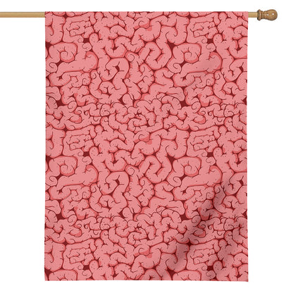 Zombie Brain Print House Flag