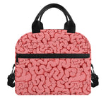 Zombie Brain Print Insulated Lunch Bag