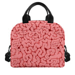 Zombie Brain Print Insulated Lunch Bag