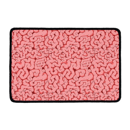 Zombie Brain Print Kitchen Mat