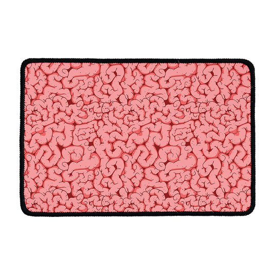Zombie Brain Print Kitchen Mat