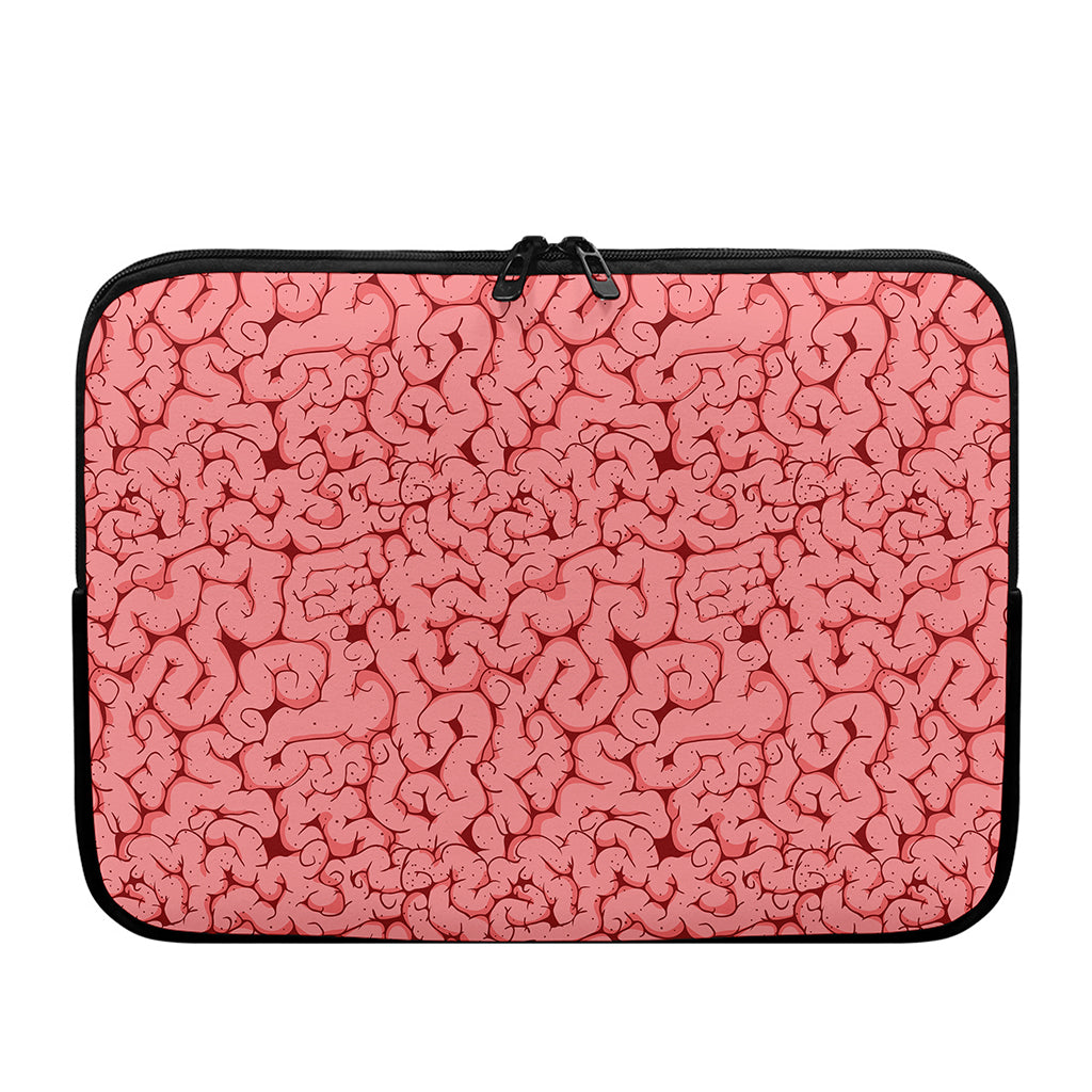 Zombie Brain Print Laptop Sleeve