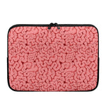 Zombie Brain Print Laptop Sleeve