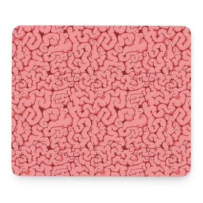 Zombie Brain Print Mouse Pad