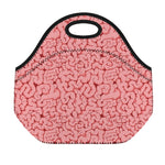 Zombie Brain Print Neoprene Lunch Bag