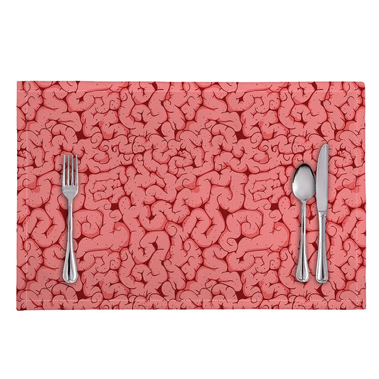 Zombie Brain Print Placemat