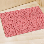Zombie Brain Print Polyester Doormat