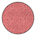 Zombie Brain Print Round Floor Mat