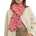 Zombie Brain Print Scarf