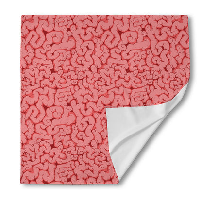 Zombie Brain Print Silk Bandana